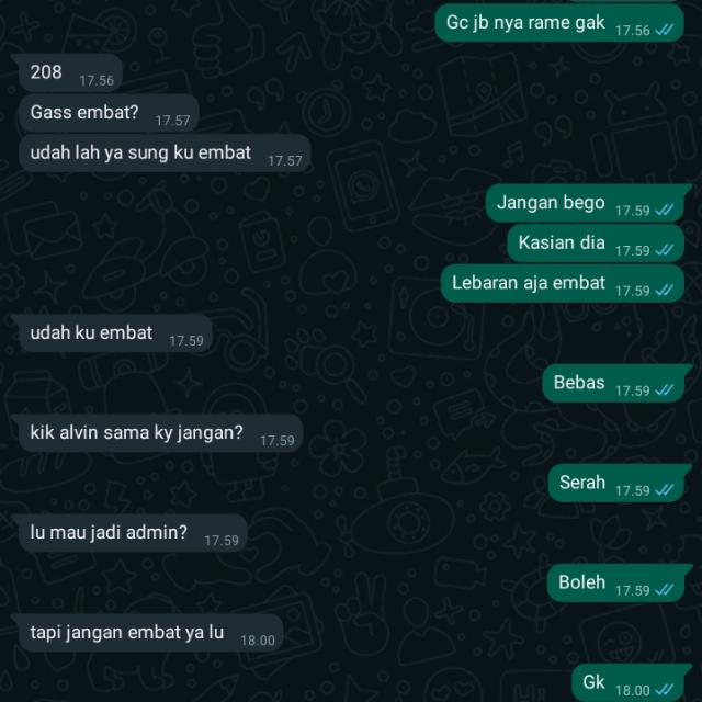 ACIL GNTNG Whatsapp group