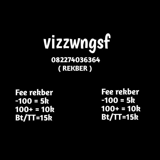 STOK RES VIZZ Whatsapp group