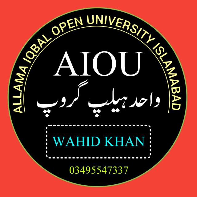 AIOU Matric F.A I.Com B.A B.Com