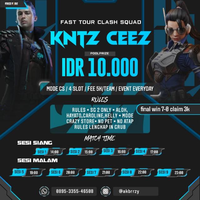 INFO FT CS 5K PP 10K Whatsapp group