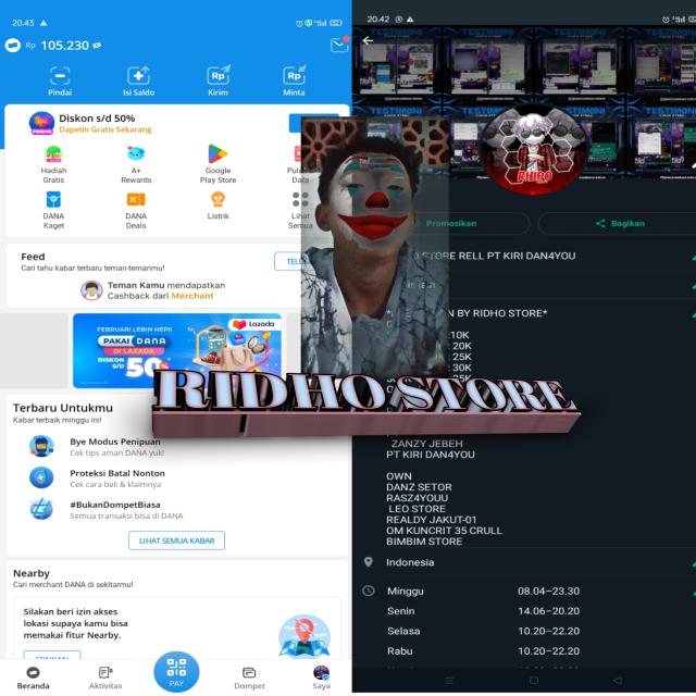 STOK³ BY RIDHO STORE X OWN³
