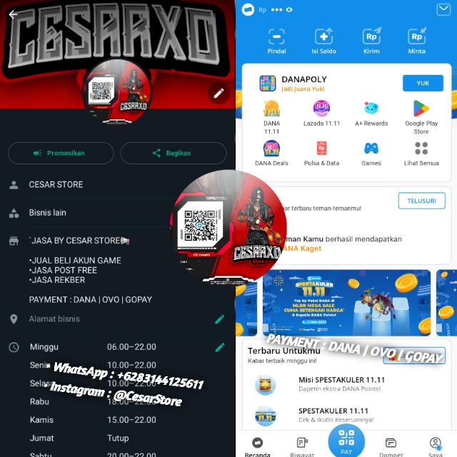 STOCK¹ || CESAR STORE ALL GAME ?