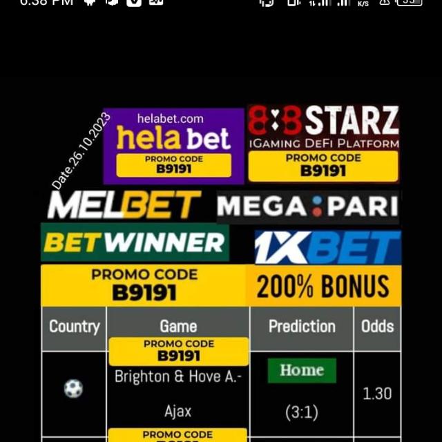 *_BETTING INVESTMENT_* ??
