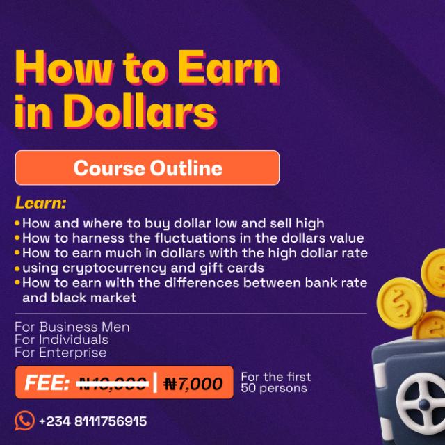 Dollar Arbitrage Opportunities Whatsapp group