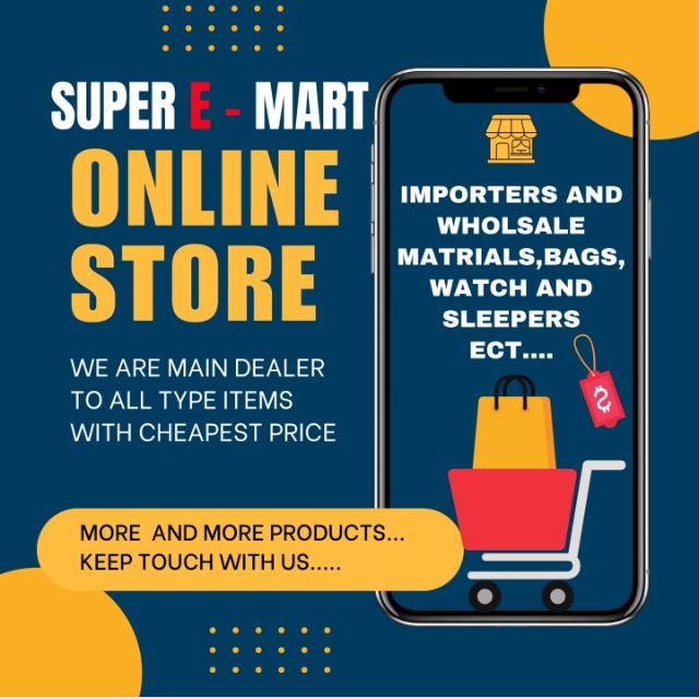 Super E - Mart Online Store ?✨