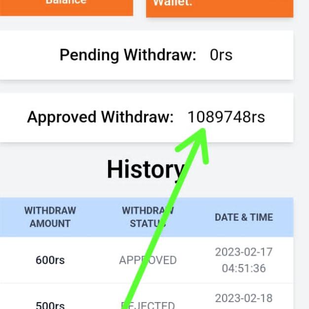 Earning money