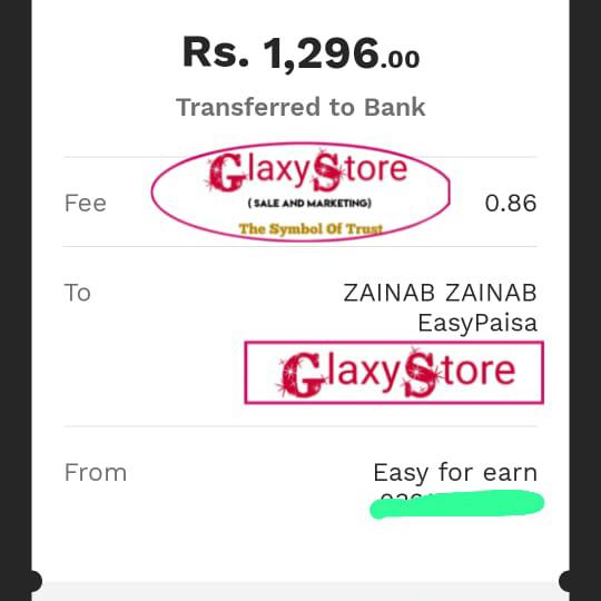 Galaxy dollar  investment only 260 pkr