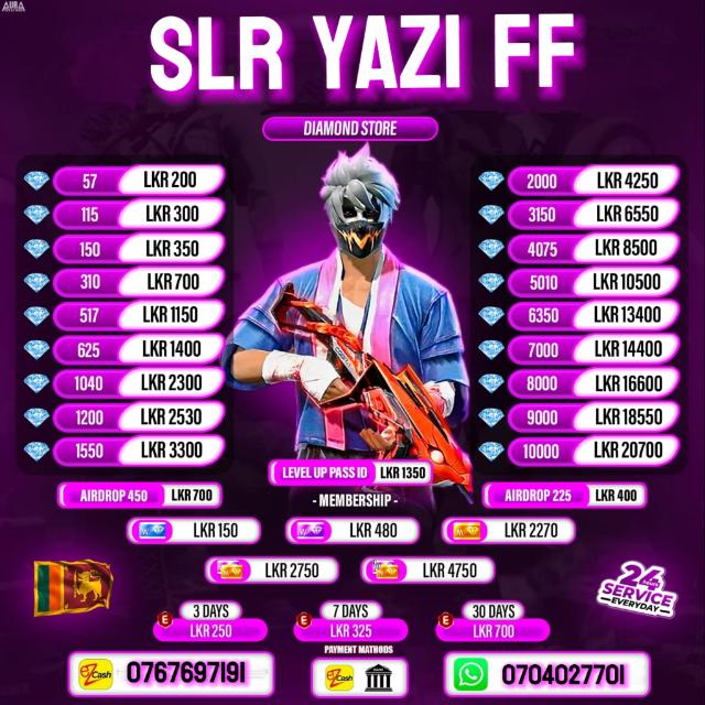 SLR YAZI ACCOUNT STORE Whatsapp group
