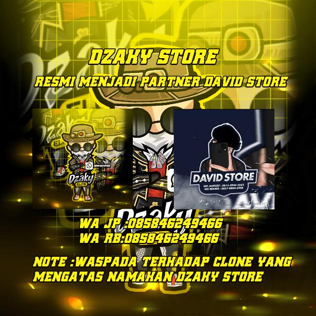 STOK DZAKY GHANZ X DAVID STORE X OWN Whatsapp group