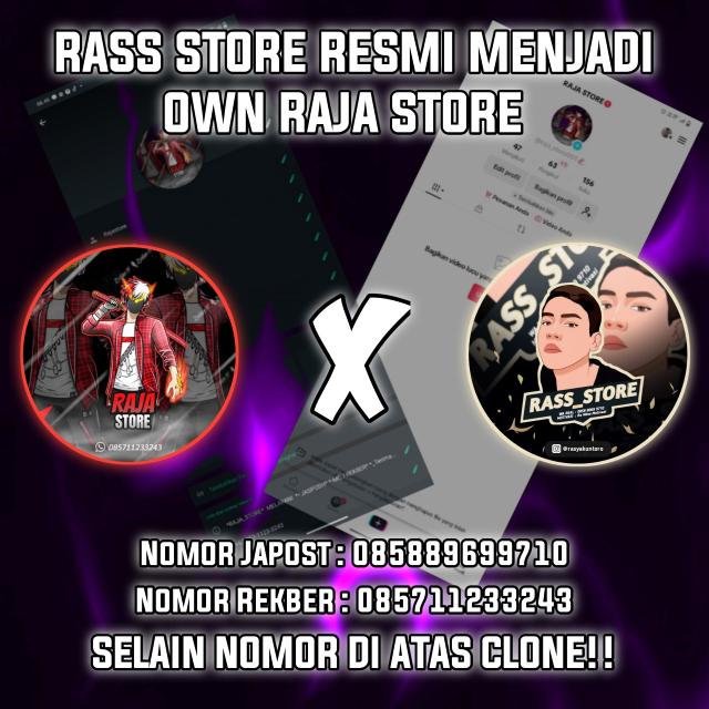 RAJA STORE X RASSSTORE OWN Whatsapp group
