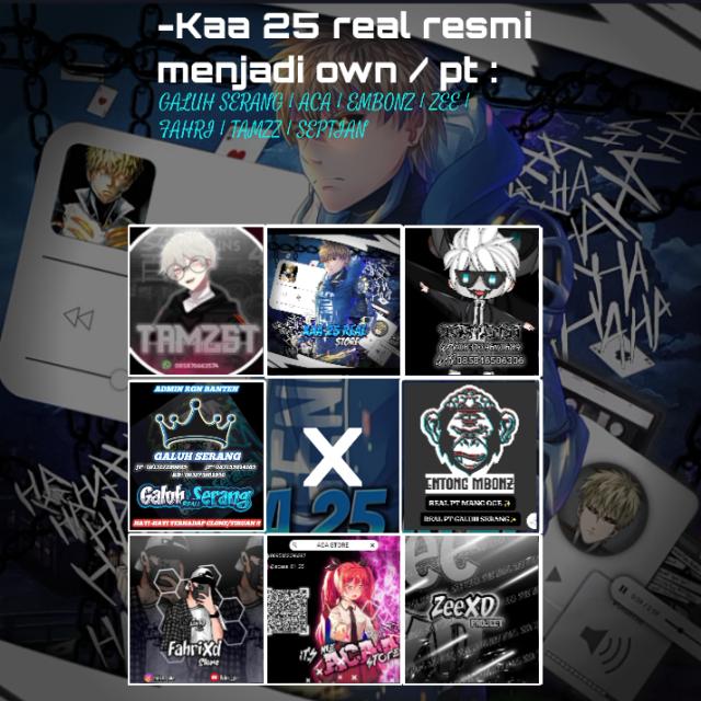 STOK KAA 25 REAL X OWN Whatsapp group