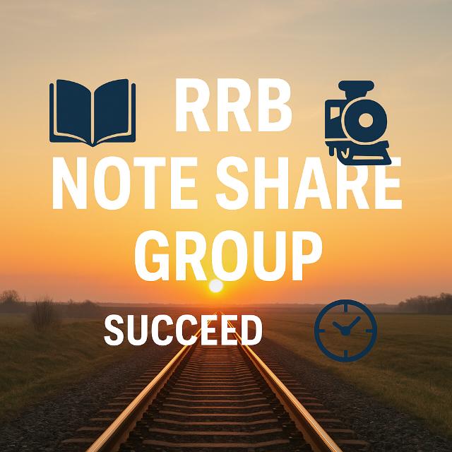 RRB NOTES SHARE GROUP MALAYALAM