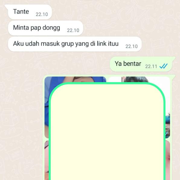 Ingin pap? Masuk grup di deskripsi