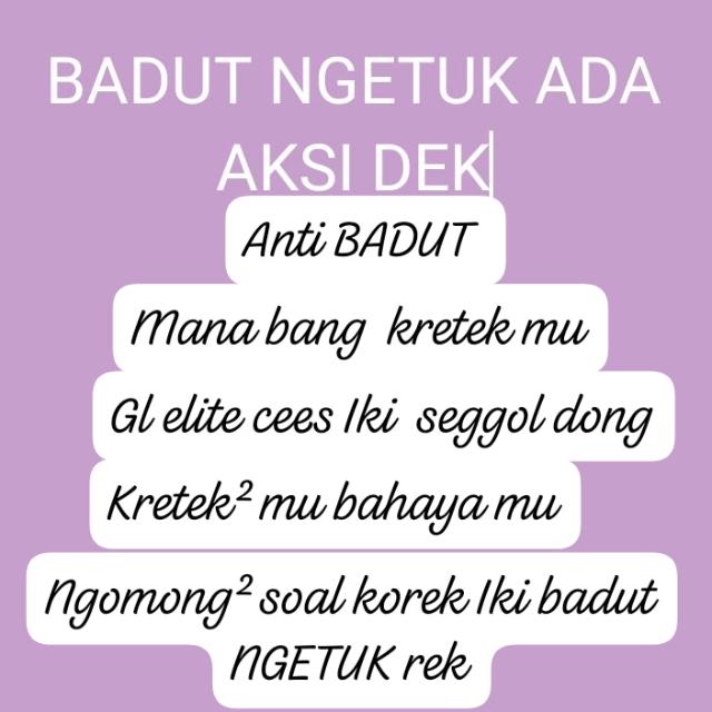 CIRCLE BADUT NGETUK?