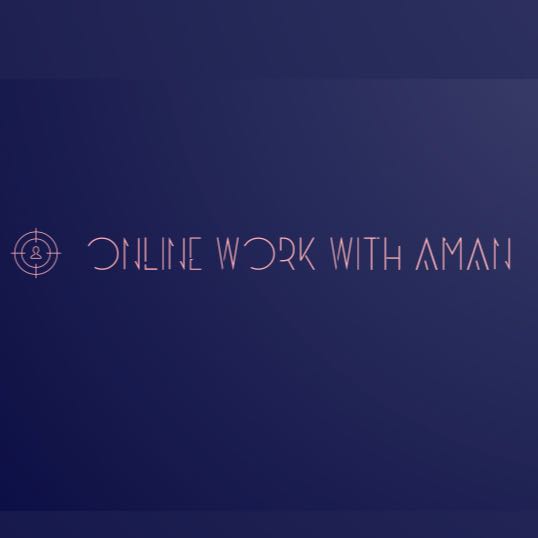 Online work with Aman Whatsapp group