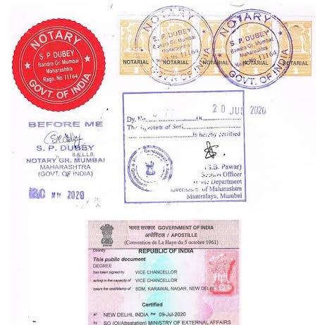 PCC APOSTILLE ATTESTATION ALL OVER INDIA?