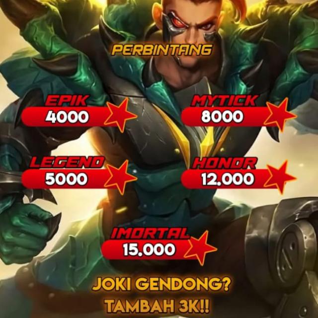 JASA JOKI & TOP UP BY LEVIYAN