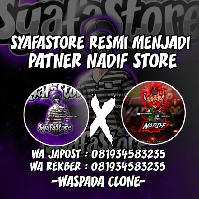 STOK Syafastore X Nadif Store Whatsapp group