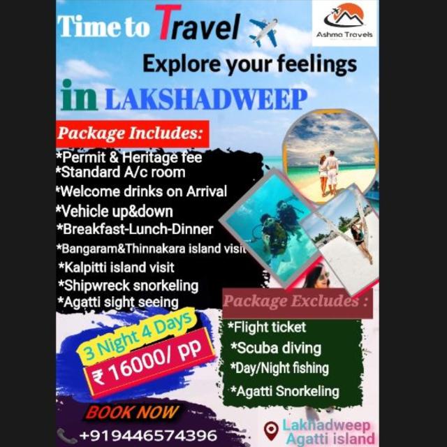 ✈️Lakshadweep Travel group⛴️