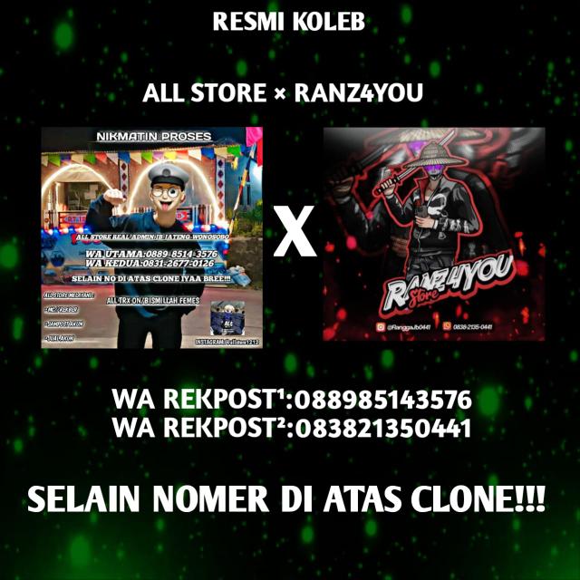 JB||ALL GAME ALL STORE × RANZZ4YOU?