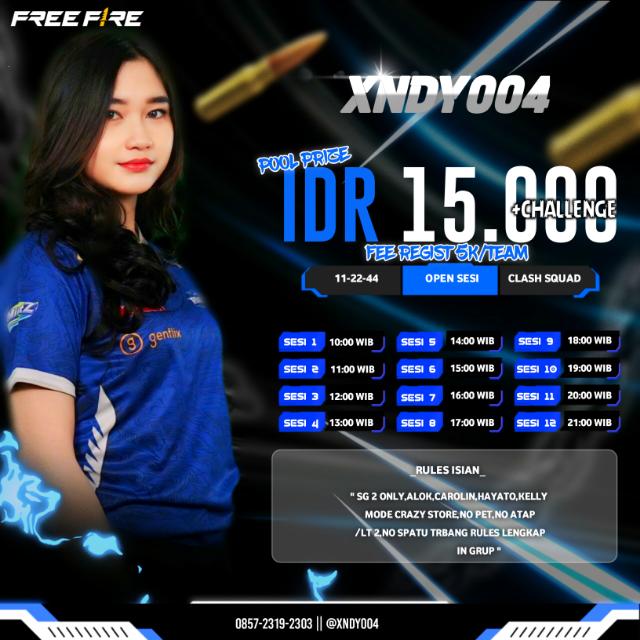 INFO FT XNDY004 Whatsapp group