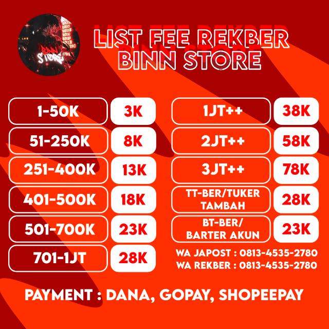 JB || ALL GAME BINN STORE