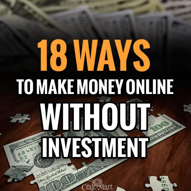 Without investment work ?